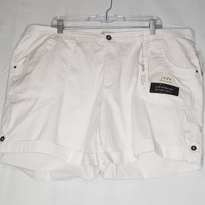 W Sz 20W, Dash Jade White Shorts